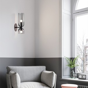 Nordic Minimalist Creative Glass Wall <b>Lamp</b> Luxury Artistic Light for Living Room <b>Study</b> Hallway Entryway or Bedroom Bedside - Product Image 1