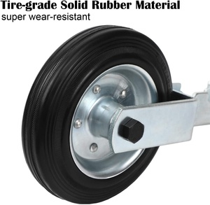 Chuỗi liên kết cổng bánh xe kẽm tráng thép bền Con lăn đặt cho cửa trượt dễ dàng cài đặt - Product Image 4