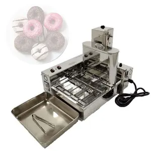 Automatische Donut Maken Machine Commerciële Keuken Bakken Donut Maker Rvs Molding Frituren