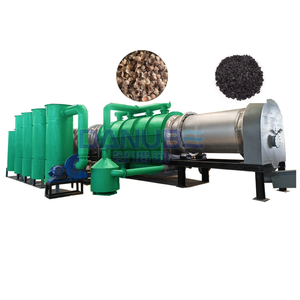 Four de carbonisation de coquilles de noix de coco sans fumée de type continu, machine de fabrication de biochar - Product Image 1