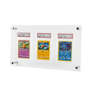 Precio de fábrica: Soporte de exhibición de acrílico transparente para tarjetas de béisbol coleccionables y tarjetas clasificadas en formato slab - Product Image 1