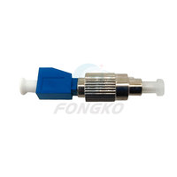 FONGKO Coupleur de compteur de puissance à fibre optique LC/UPC femelle vers FC/UPC adaptateur de convertisseur hybride mâle