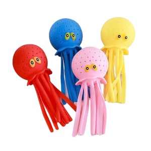 ของเล่นบีบน้ำรูปปลาหมึกหลากสี JOTOYS ของเล่นคลายเครียด ของเล่นอาบน้ำ ของตกแต่งห้องอาบน้ำ ของขวัญฤดูร้อน - Product Image 1