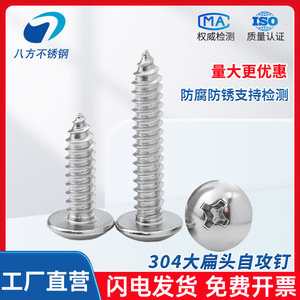 304 Stainless Steel Self Tapping <b>Screws</b> M2.9 M4.8 Round Head Phillips Standard Thread Communication Equipment - Product Image 2