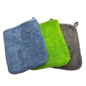 Gant de lavage de voiture en polaire corail épaisse 19x26cm pour le nettoyage et le detailing automobile - Product Image 4