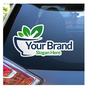 Calcomanías Personalizadas para Ventanas con Logotipo Recortado a Medida, Resistentes a la Intemperie, Calcomanías de Vinilo para Parachoques y Parabrisas de Automóviles - Product Image 3