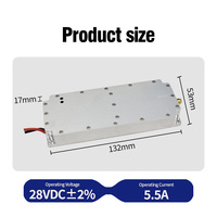 TG 6500MHZ 6700MHZ 7200MHZ 50W RF Amplificateur de puissance Module GaN haute fréquence pour complexe de drone Anti-FPV