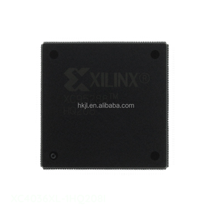 En stock, circuit intégré embarqué FPGA 160 E/S 208QFP, composants électroniques, 208 BFQFP, pad exposé XC4036XL-1HQ208I - Product Image 1