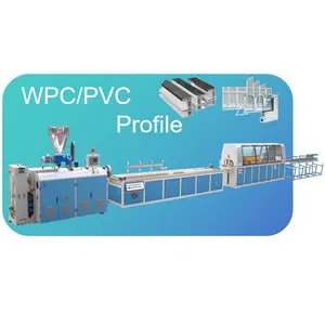 Energiebesparing En Concurrerende Prijs Pvc Profiel Productielijn Wpc Venster Profiel Maken Machine