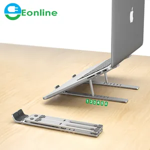 EONLINE Laptop halter für MacBook Air Pro Notebook Laptop Stand halterung Faltbarer Laptop halter aus Aluminium legierung für PC Notebook