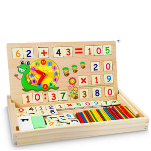 2025 Hot Selling Children Montessori Material Digital Calculation <b>Box</b> Educational Games for Kids <b>Wooden</b> Math <b>Toys</b> Wholesale - Product Image 1