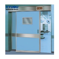 Puerta Hermética Automática para Sala Limpia con Alto Sellado, Control de Infecciones, Humos y VOC
