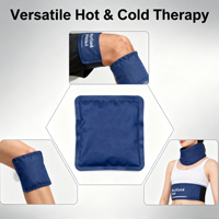 Compresse de gel chaud et froid réutilisable pour les soins de santé, avec gel intégré, personnalisable, 28x18cm, 350/400g