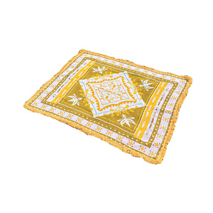 Manta de borlas grandes tejidas con tapiz de Moq bajo, personalización rápida, manta bohemia de algodón 100% con logotipo - Product Image 4