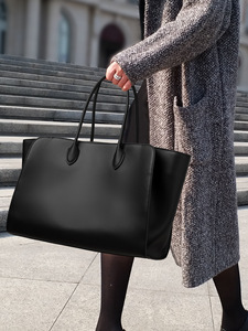 Bolsos de Mano de Cuero Genuino para Mujer, Bolsos de Hombro de Gran Capacidad, Bolsos de Moda Personalizados, Venta al Por Mayor de Fábrica - Product Image 4