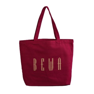 Customizable Eco-Friendly Recyclable Fashionable <b>Canvas</b> <b>Tote</b> Bag Custom Logo Color Reusable Zipper Closure for Travel - Product Image 1