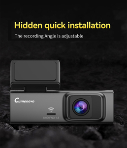 กล้องติดรถยนต์ WiFi ความละเอียด 2K UHD DVR พร้อมแอปดูภาพระยะไกล ไม่มีการใช้ข้อมูลอินเทอร์เน็ต มองเห็นในเวลากลางคืนด้วย Starlight บันทึกแบบวนซ้ำตลอด 24 ชั่วโมง - Product Image 1
