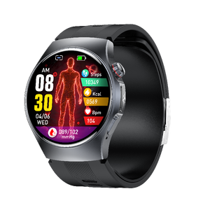 Reloj Inteligente GS206 4G con Pantalla AMOLED de 1.56 Pulgadas y 480x480, Bomba de Aire para Medir la Presión Arterial, ECG, Salud Cardíaca, SpO2, GPS, SOS, Asistente de Voz, Monitor de Actividad Física - Product Image 2
