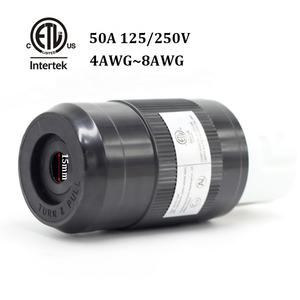 Konektor Bilah Lurus 4-Pin NEMA SS 2-50R Marine Shore 50 Amp Generator 125/250V 3 Kutub untuk Penggunaan Industri USA/Kanada - Product Image 3