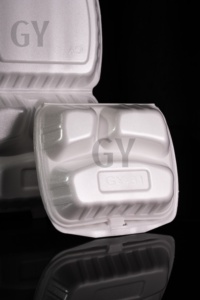 Cajas de comida Envases de comida desechables Cajas de espuma Envases de espuma blanca Cajas de comida de espuma Cajas de almuerzo Envases de almuerzo Caja de desayuno - Product Image 2