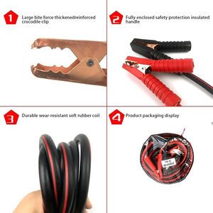 Clip <span class=keywords><strong>de</strong></span> <span class=keywords><strong>câble</strong></span> <span class=keywords><strong>de</strong></span> <span class=keywords><strong>batterie</strong></span> <span class=keywords><strong>de</strong></span> voiture Heavy Duty Car Van Truck <span class=keywords><strong>démarrage</strong></span> d'urgence <span class=keywords><strong>Batterie</strong></span> Jump Leads Booster Cables Jumper Cable - Product Image 2