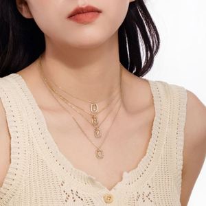 Dylam Charm Letter -L- <b>Initial</b> Alphabet Pendant <b>Necklace</b> for Women As Birthday Gifts Non Tarnish 5A Zirconia Jewelry - Product Image 4
