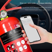 Extincteur à poudre sèche portable MFZ/ABC 5-6 kg, équipement de lutte contre l'incendie pour usage industriel et automobile