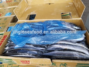 Huiyang fruits de mer frais ronds entiers auto-attrapage aliments halals poisson glacé saure du pacifique Cololabis Saira - Product Image 2