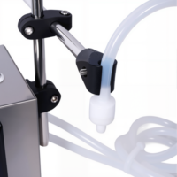 Petite machine électrique automatique en plastique pour le remplissage de boissons, lait et confiture