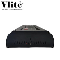 Luz Estroboscópica Vlite de 250W, 960 LEDs RGBW de 8 Segmentos, Controlada por DMX512, de Aluminio y Plástico, para Uso en Escenarios