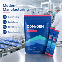 OEM ODM Mélange de boisson à la framboise et au citron en sachets individuels, Complément alimentaire, Marque privée, Fabricant de poudre sur mesure, Fournisseurs en gros