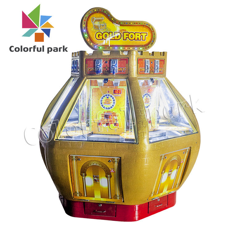 Colorfulpark fort doré machine rachat billets d'arcade jeu de billet de machine de jeu de machine de billet de loterie