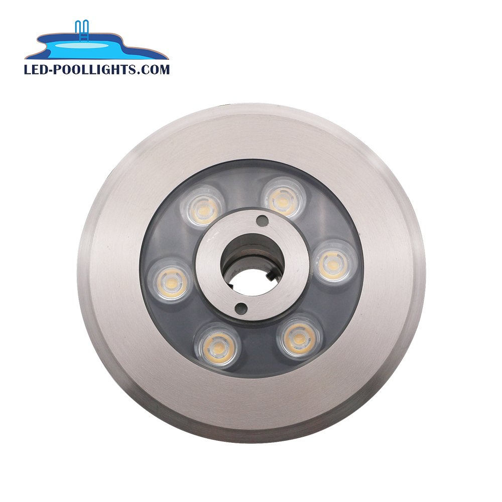 9W IP68 Concrete Pool Lights Underwater Fountain Spa Light DC24V LED Waterproof Submersible Lights