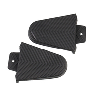 Ensemble de taquets de vélo SPD-SL Shimano durables, chaussures de vélo de route en plastique avec revêtement en caoutchouc compatible avec les crampons de SPD-SL