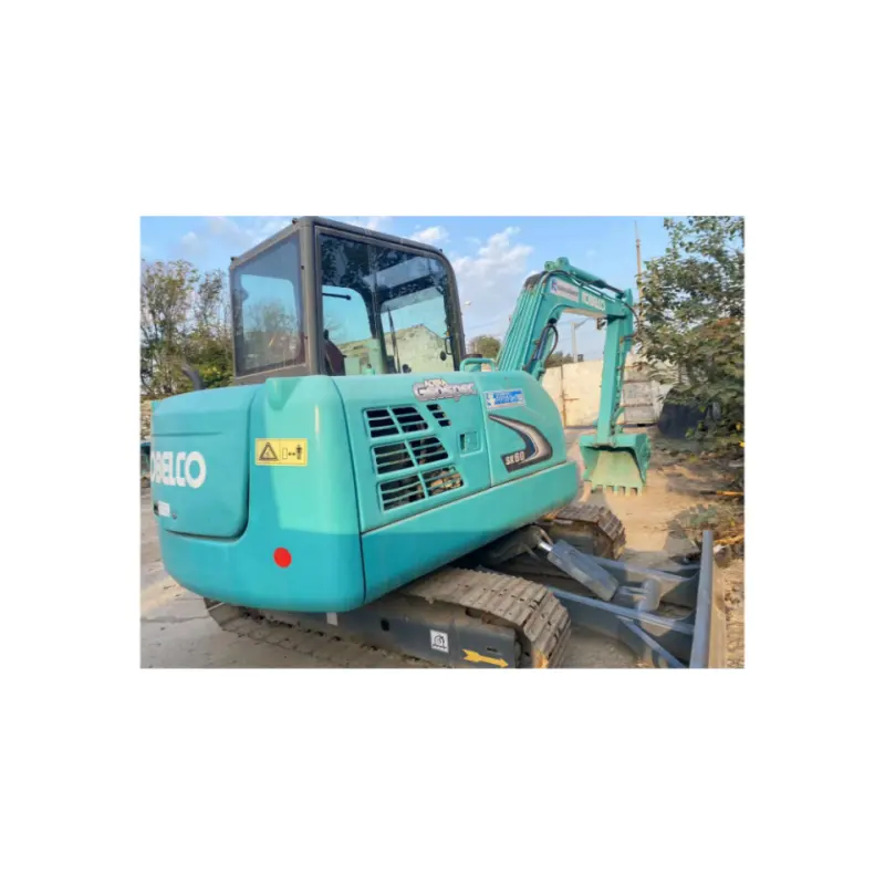 Mesin ekskavator Kobelco SK60 bekas untuk pemeliharaan dengan stok mesin konstruksi Kobelco SK55 dijual