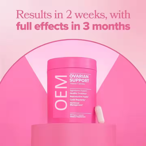 Suplemento enzimático de apoyo a la salud ovárica JP FLO para equilibrio hormonal de mujeres con DIM Myo Inositol D Chiro Inositol - Product Image 2