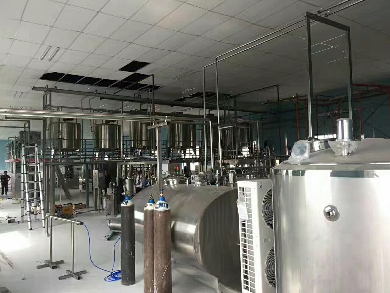 Automatic Ice Cream Production Line SUS304 316 1000 - 12000bph