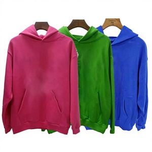 Felpe con Cappuccio di Alta Qualità 100% Cotone con Stampa a Rilievo 450gsm, Logo Spiderring, Stile Y2K Casual per Uomo - Product Image 6