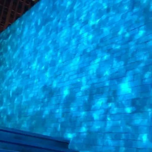 Proyector LED TMUT de 200W, IP65, Impermeable, de Aleación de Aluminio, con Logotipo Personalizado, Efecto de Onda de Agua, Ra85, 8500K - Product Image 2