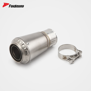 Système d'échappement <span class=keywords><strong>moto</strong></span> en acier inoxydable style MotoGP, silencieux Zontes 703RR, prix de gros usine Forsound - Product Image 1
