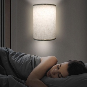 Lámpara de Pared LED para Decoración de Interiores de Hotel, Lámpara de Tela para Cabecera, Iluminación para Sala de Estar, Dormitorio y Pasillo - Product Image 1
