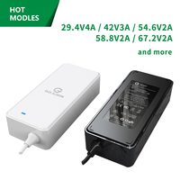 Chargeur rapide pour batterie au lithium 54,6 V 3 A, vente chaude, pour vélo électrique à batterie au lithium 48 V