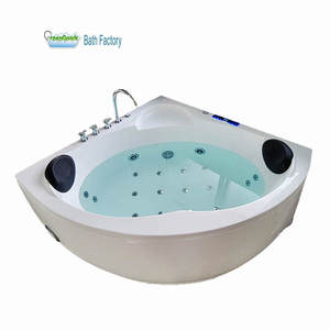 Baignoire <span class=keywords><strong>de</strong></span> Massage thermostatique en acrylique, <span class=keywords><strong>triangle</strong></span> en forme d'éventail, <span class=keywords><strong>prix</strong></span> Direct d'usine - Product Image 1