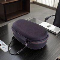 Étui personnalisé en EVA pour casque Bose Oxford avec fermeture éclair, étanche et antichoc, compatible avec plusieurs récepteurs, idéal pour les voyages