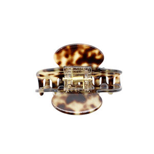 Pince à cheveux en acétate français de 7 cm, pince requin exquise et élégante, accessoire de coiffure tendance et polyvalent - Product Image 4