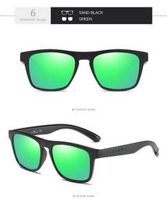 Gafas de sol polarizadas para hombre, lentes de sol masculinas de estilo Retro, rectangulares, adecuadas para conducir, P8816 - Product Image 5