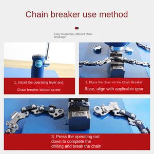 Accesorios para desmontaje de <span class=keywords><strong>motosierra</strong></span>, rompedores de <span class=keywords><strong>cadena</strong></span>, remaches de <span class=keywords><strong>cadena</strong></span>, enlazadores - Product Image 4