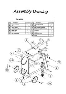 Chariot de soudage roulant à 3 niveaux en fer noir plate-forme de fer de mise à niveau à quatre roues pour soudeuse TIG MIG Plasma Cutter OEM pour chariots à main - Product Image 6