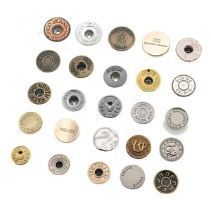 Chất Lượng Cao Vòng Sắt Snap Nút 15Mm Flatback Phong Cách Với Lưới Ngọc Trai Biểu Tượng Trang Trí Denim Giày Túi Biểu Tượng Tùy Chỉnh <span class=keywords><strong>Jean</strong></span> Nút - Product Image 3