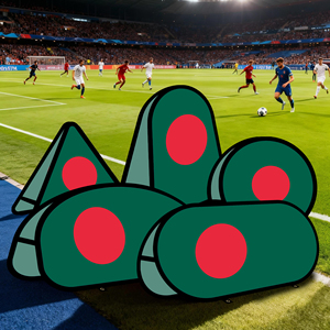 Bannière ovale pop-up en tissu tricoté warp-knit pour la promotion publicitaire en extérieur au Bangladesh, idéale pour les tentes extérieures - Product Image 4